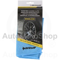 Microfiber cloth for cleaning wheel discs 35x35cm. Dunlop